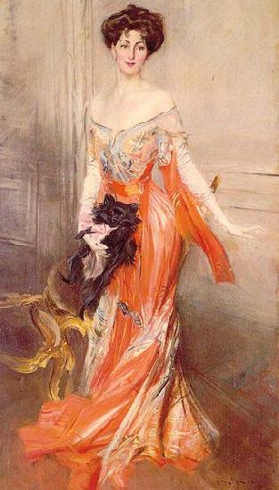 Giovanni Boldini Portrait of Elizabeth Wharton Drexel.